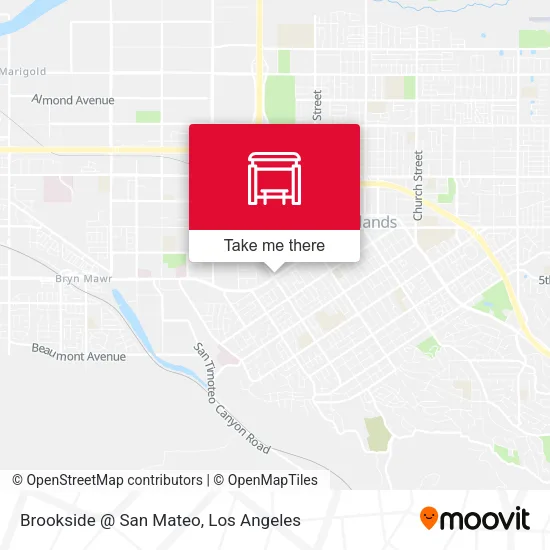 Brookside @ San Mateo map