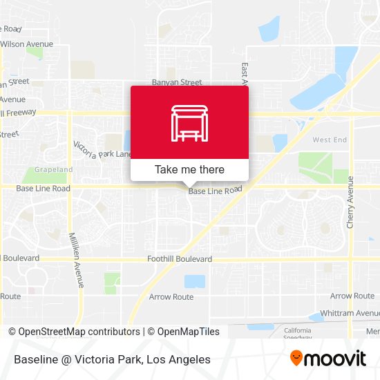 Baseline @ Victoria Park map