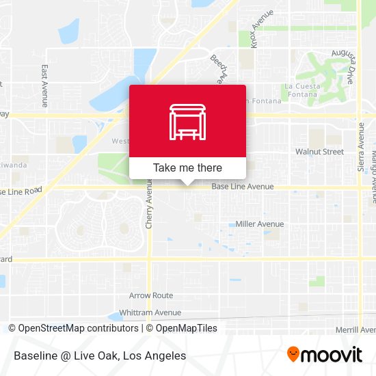 Mapa de Baseline @ Live Oak
