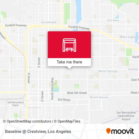 Baseline @ Crestview map