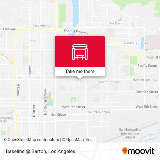 Baseline @ Barton map