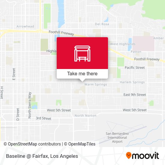 Baseline @ Fairfax map