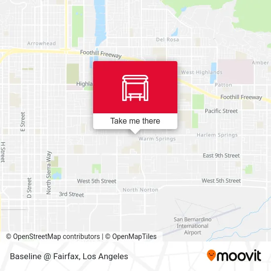 Baseline @ Fairfax map