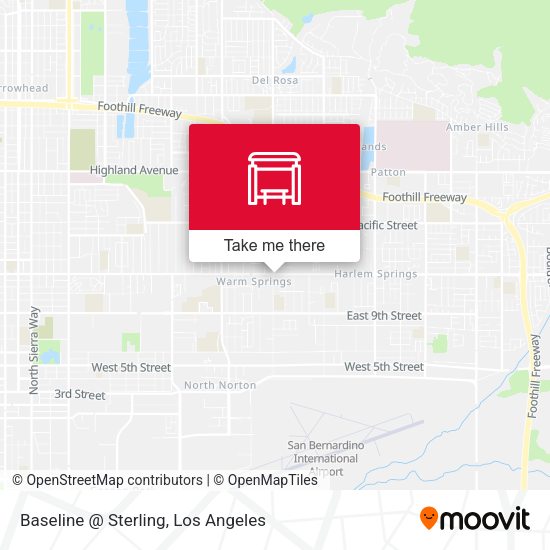 Baseline @ Sterling map