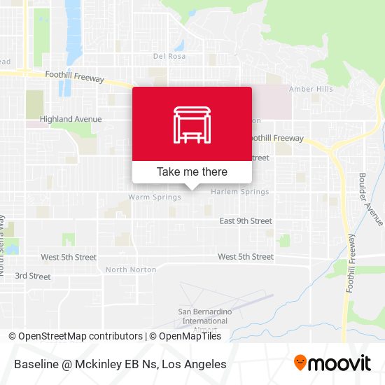 Mapa de Baseline @ Mckinley EB Ns