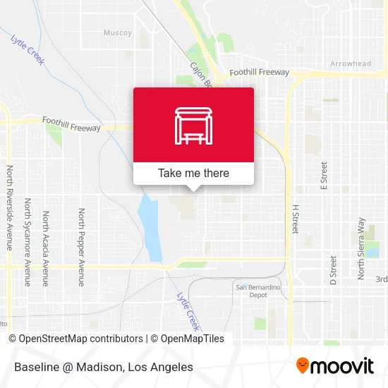 Baseline @ Madison map