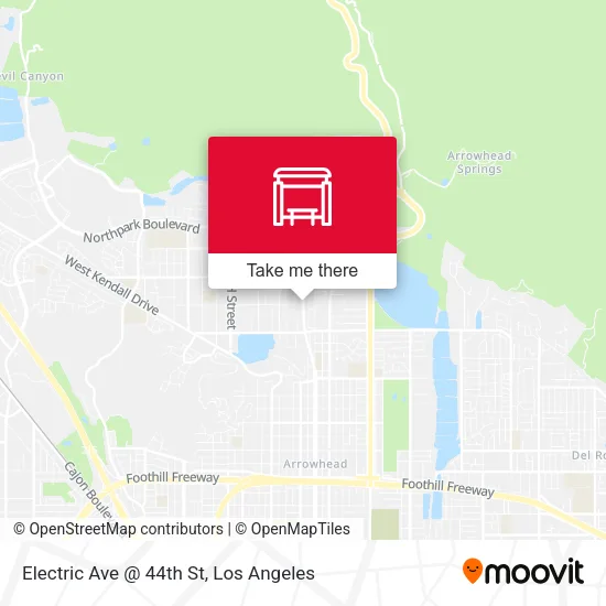 Electric Ave @ 44th St map