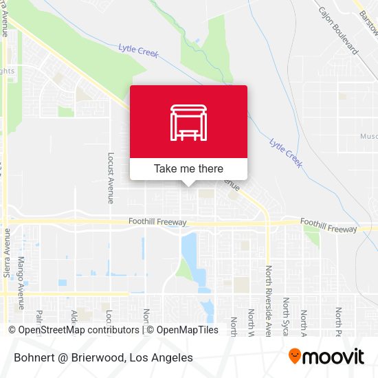 Bohnert @ Brierwood map