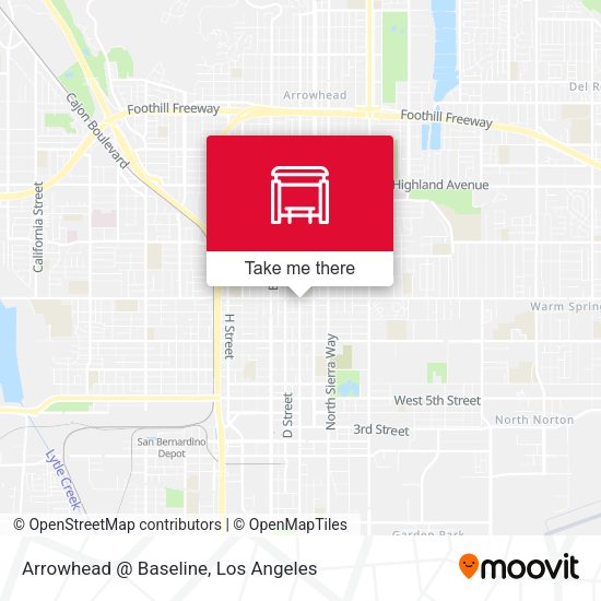 Arrowhead @ Baseline map