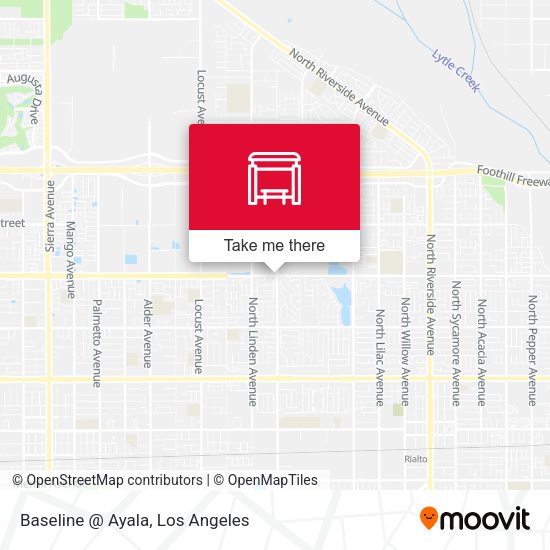 Baseline @ Ayala map