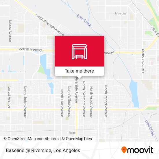 Baseline @ Riverside map
