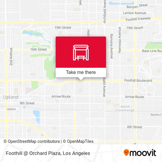 Foothill @ Orchard Plaza map