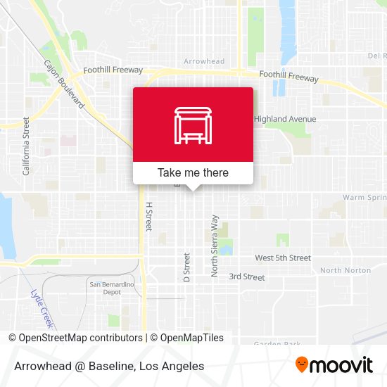 Arrowhead @ Baseline map