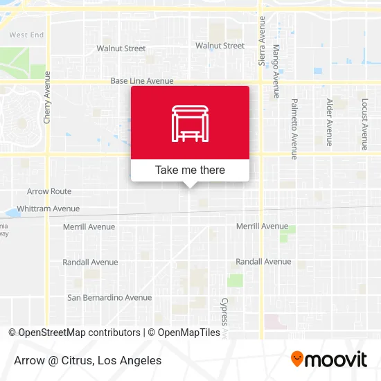 Arrow @ Citrus map