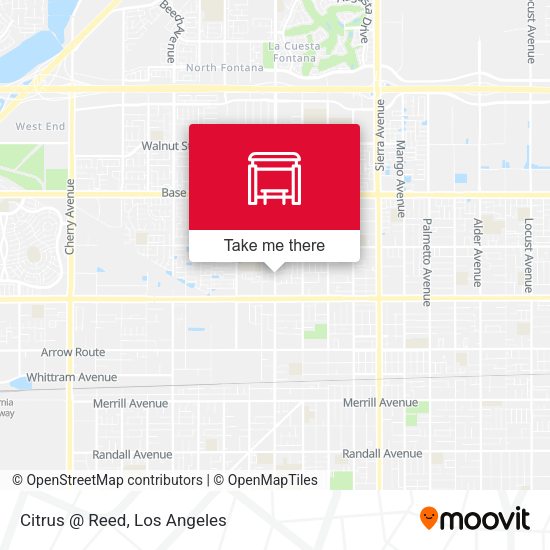 Citrus @ Reed map