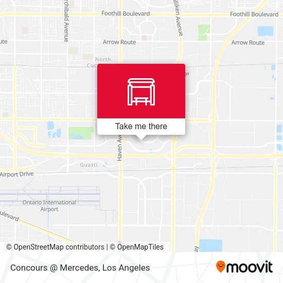 Concours @ Mercedes map