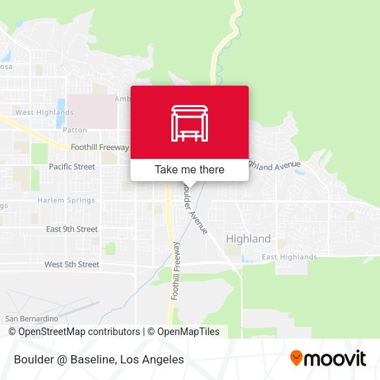 Mapa de Boulder @ Baseline