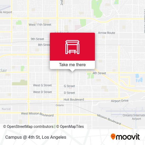 Campus @ 4th St map