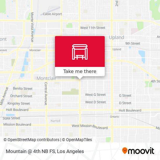 Mountain @ 4th NB FS map