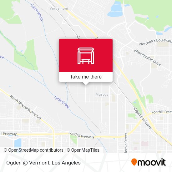 Mapa de Ogden @ Vermont