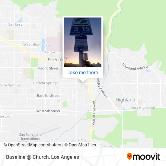 Baseline @ Church map