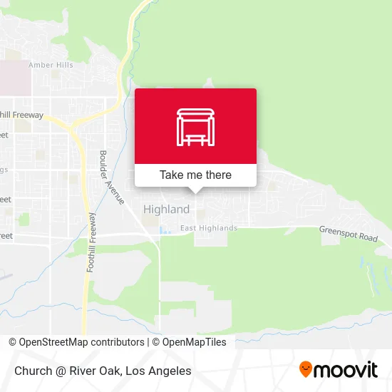 Church @ River Oak map