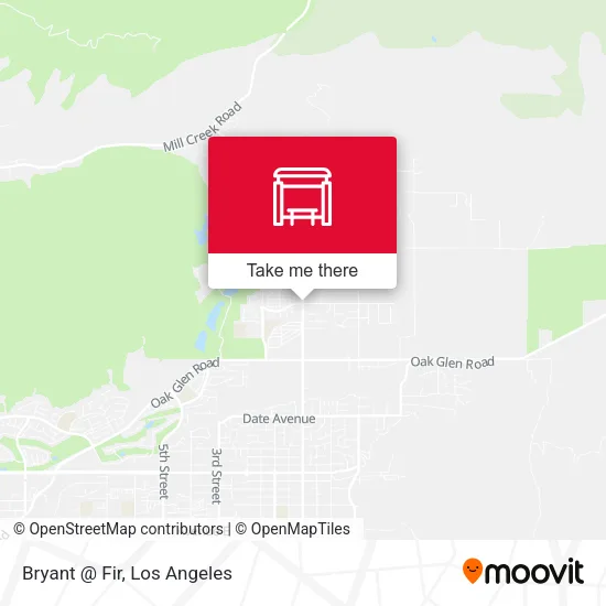 Bryant @ Fir map