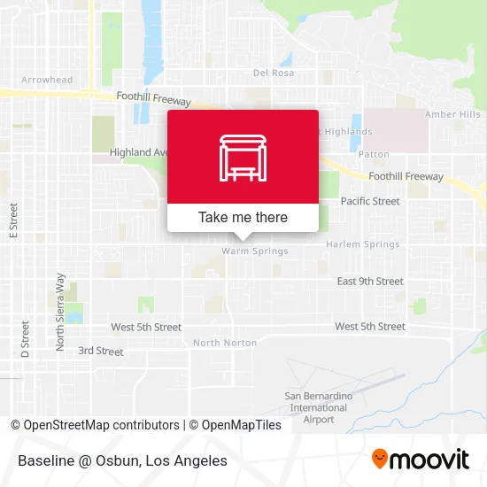 Baseline @ Osbun map