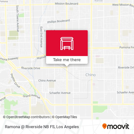 Ramona @ Riverside NB FS map