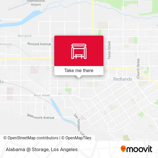 Alabama @ Storage map