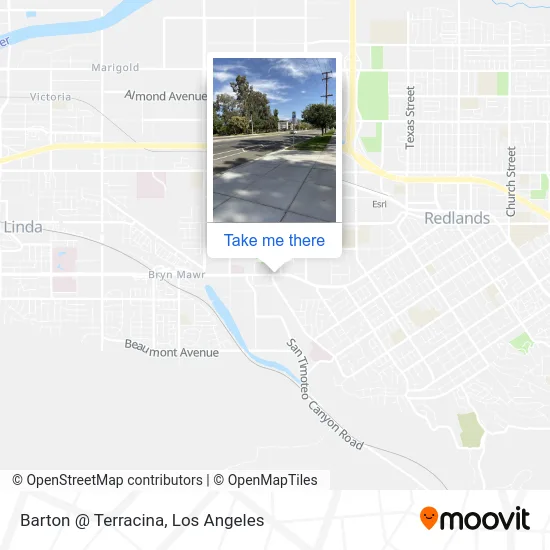 Barton @ Terracina map