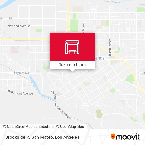 Brookside @ San Mateo map