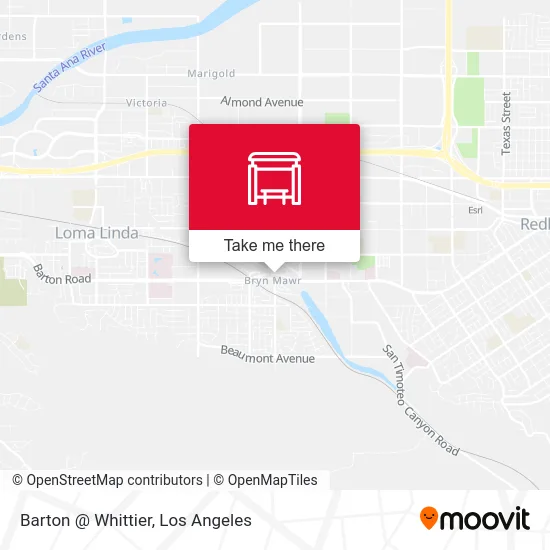 Barton @ Whittier map