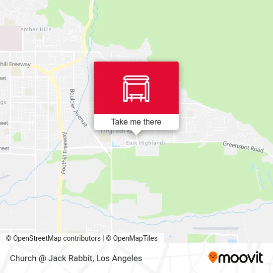 Church @ Jack Rabbit map