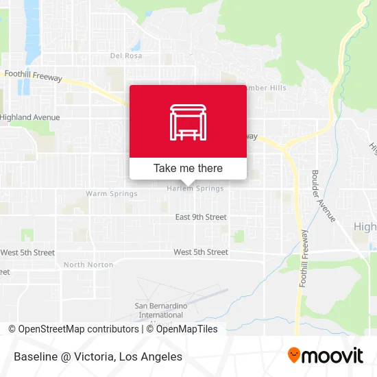 Baseline @ Victoria map