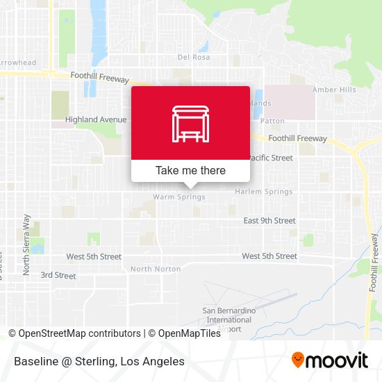 Baseline @ Sterling map