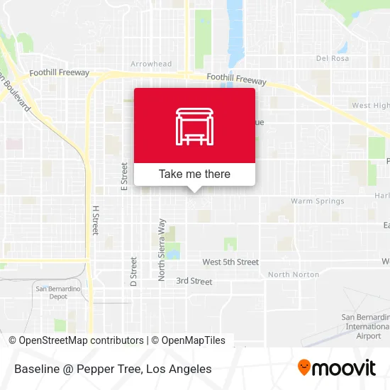 Mapa de Baseline @ Pepper Tree
