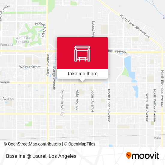 Baseline @ Laurel map
