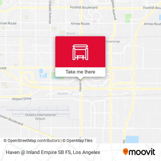 Mapa de Haven @ Inland Empire SB FS