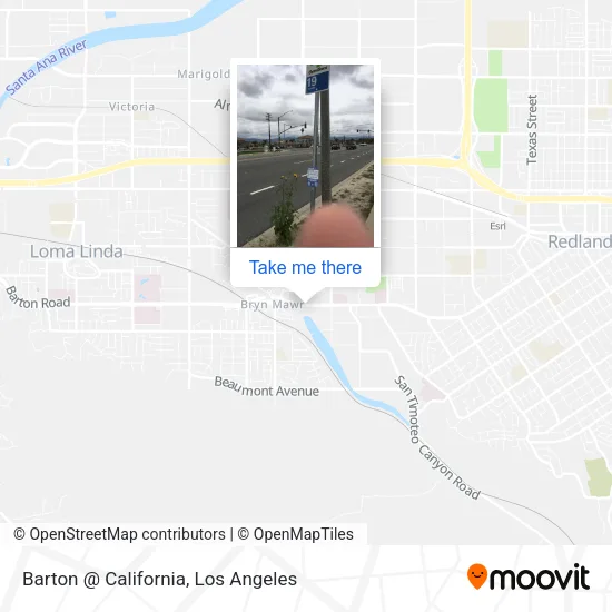 Barton @ California map