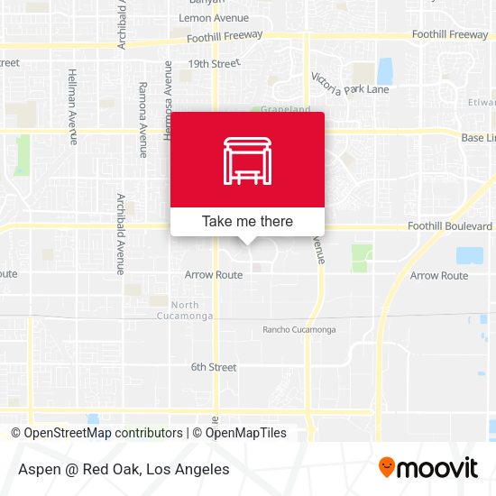 Aspen @ Red Oak map