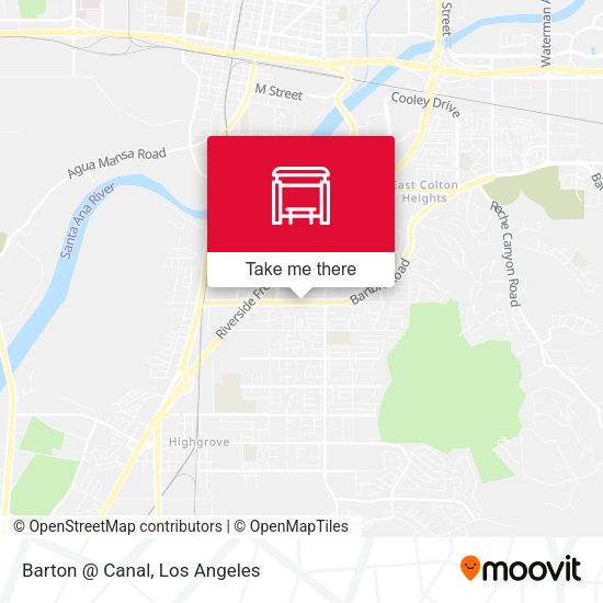 Barton @ Canal map