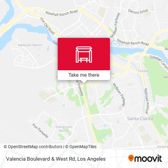 Mapa de Valencia Boulevard & West Rd