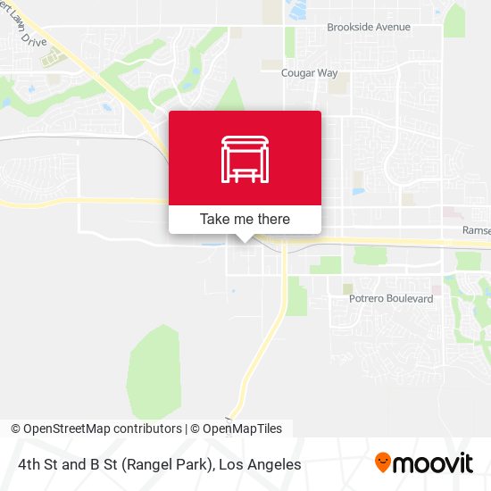 Mapa de 4th St and B St (Rangel Park)