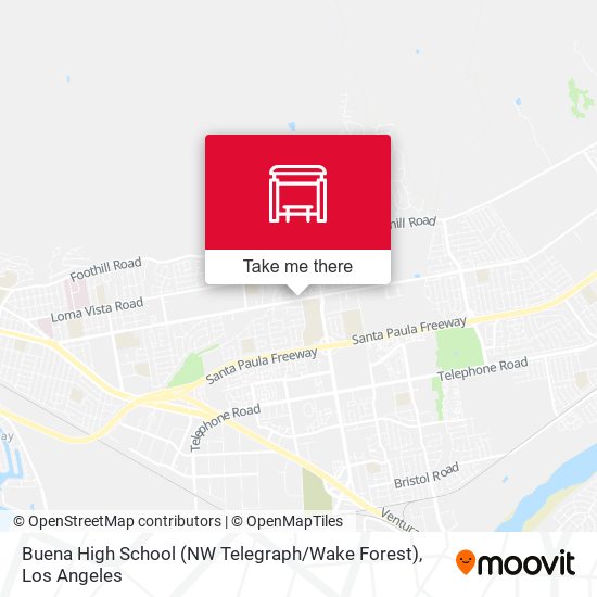 Buena High School (NW Telegraph / Wake Forest) map