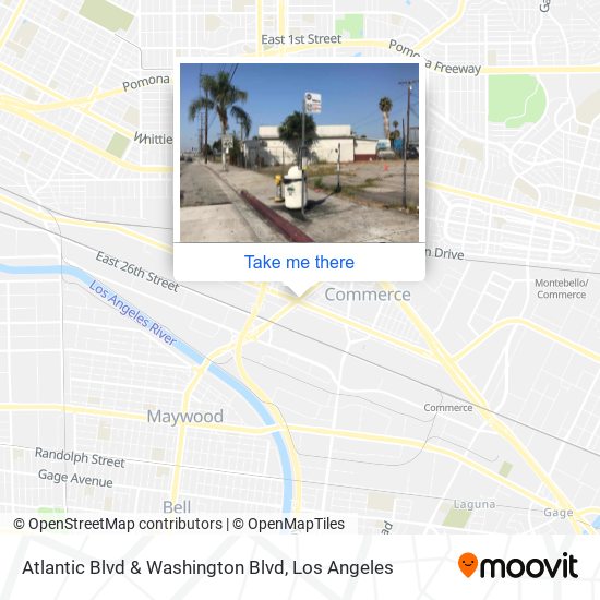 Mapa de Atlantic Blvd & Washington Blvd