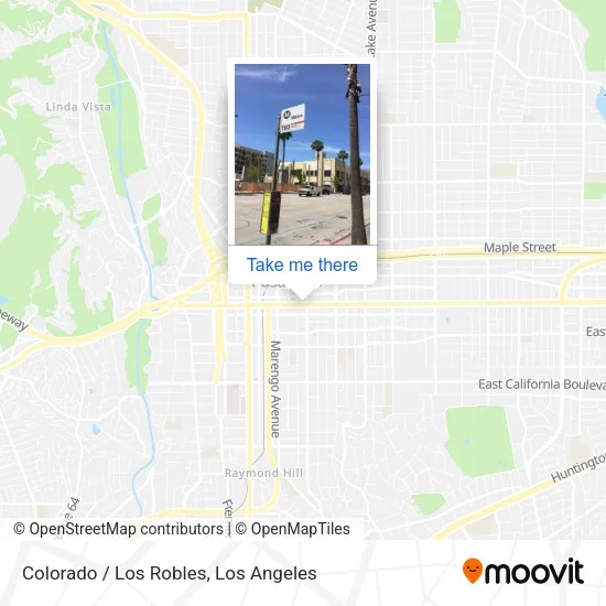 Colorado / Los Robles map