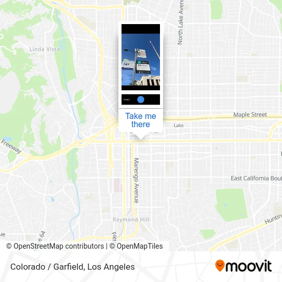 Colorado / Garfield map