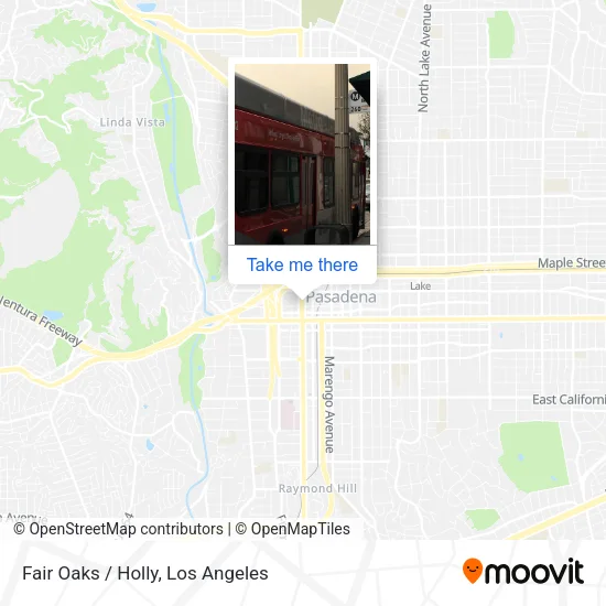 Fair Oaks / Holly map