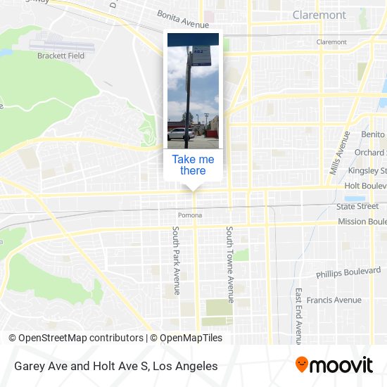 Mapa de Garey Ave and Holt Ave S